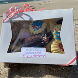 1LB Box Mini Cookies- wrapped with ribbon