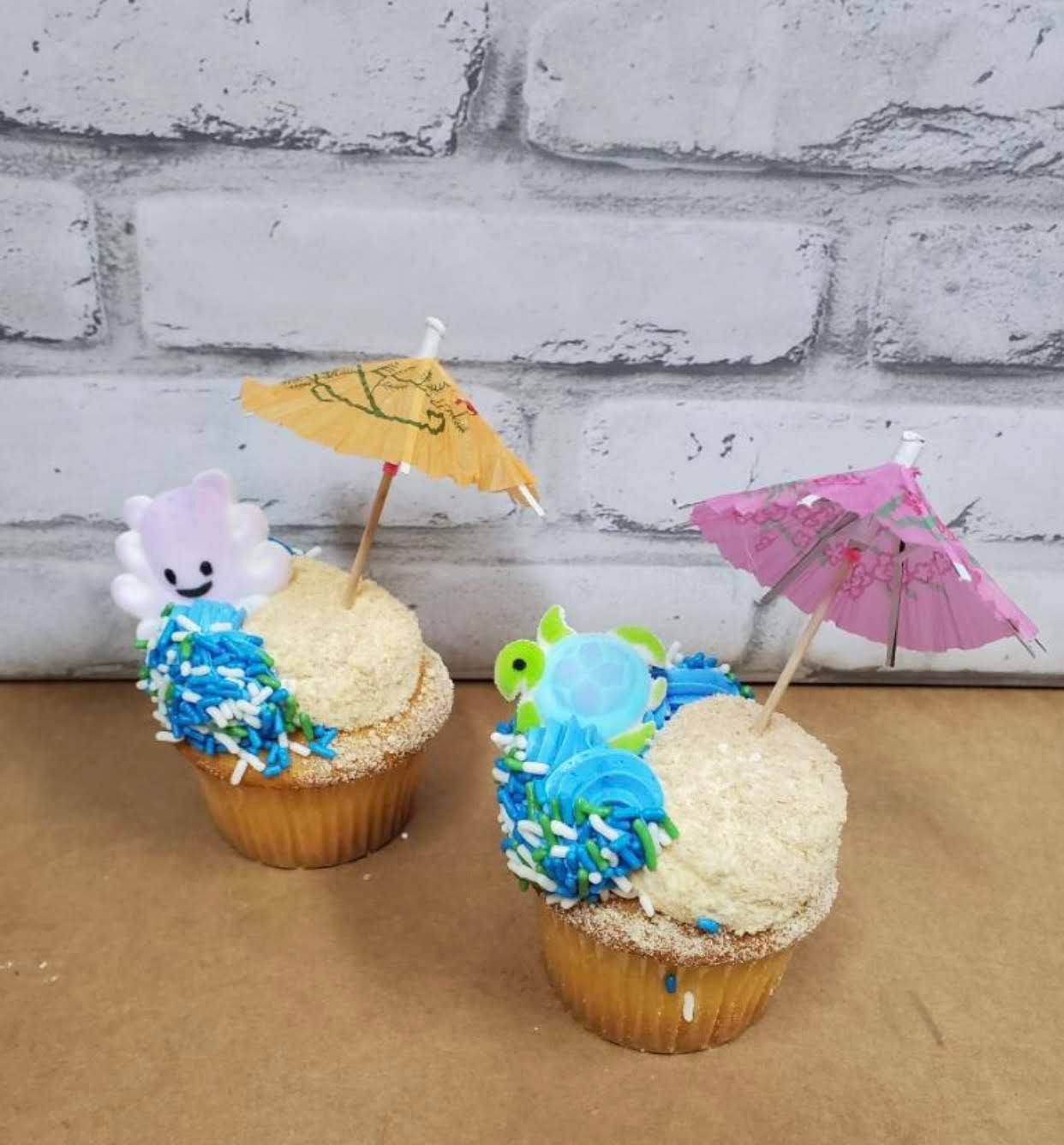 Beach Cupcake