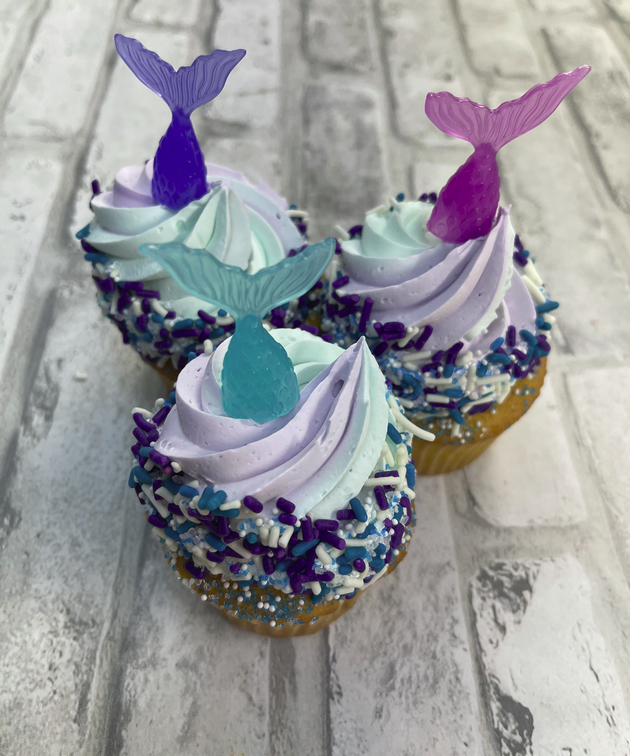Mermaid Cupcake