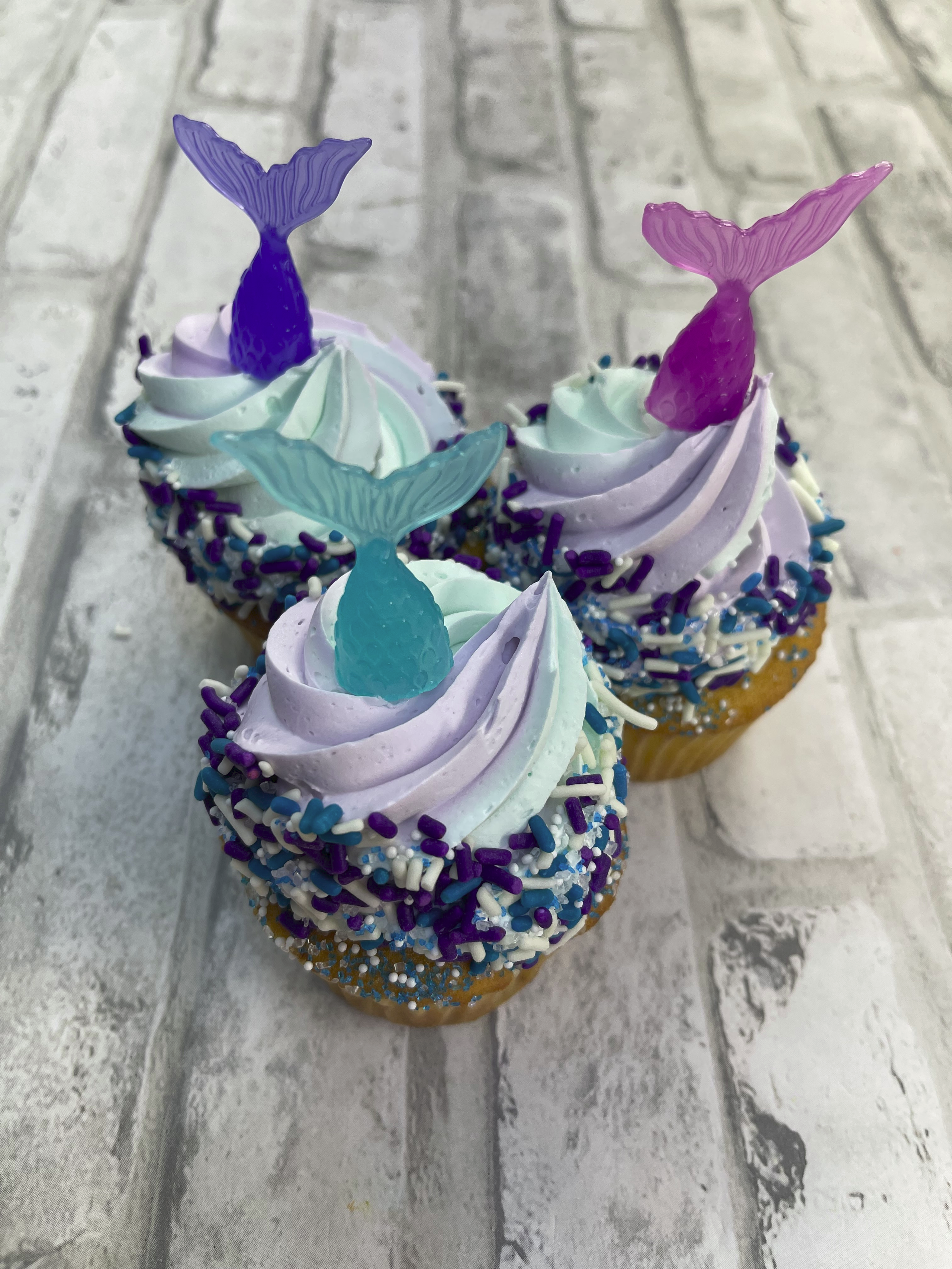 Mermaid Cupcake