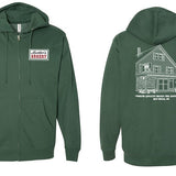 Mueller's Logo Zip-up Hoodie