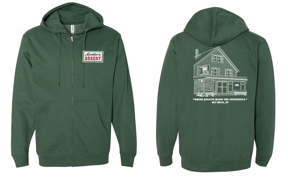 Mueller's Logo Zip-up Hoodie