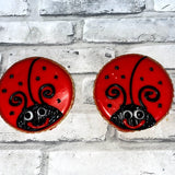 Ladybug Fondant Cookie