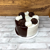 7" Half and Half Cake
