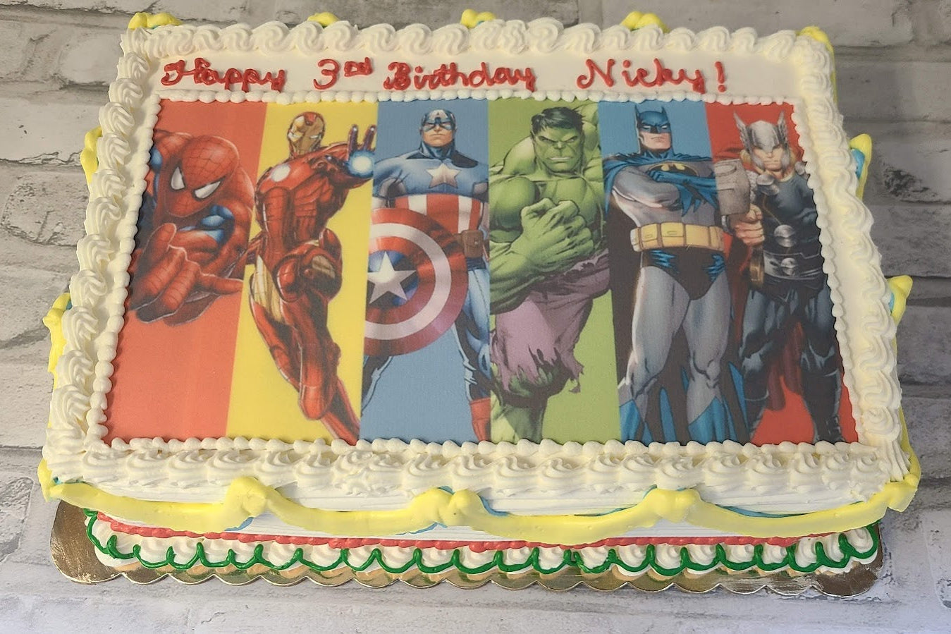 Edible Image Cake