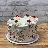 7"  Patriotic "Carvel" Cake