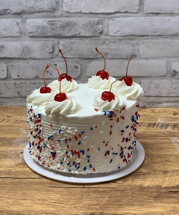 7"  Patriotic "Carvel" Cake
