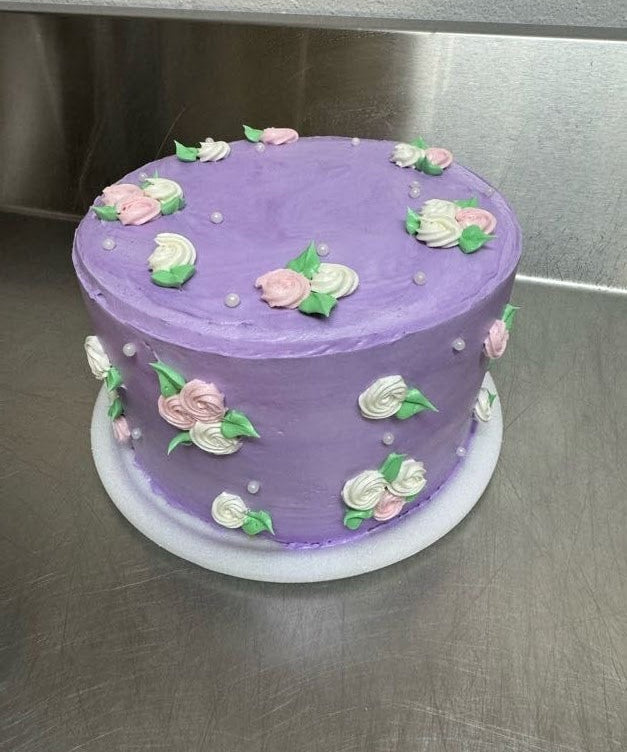 7" Elegant Rose Cake