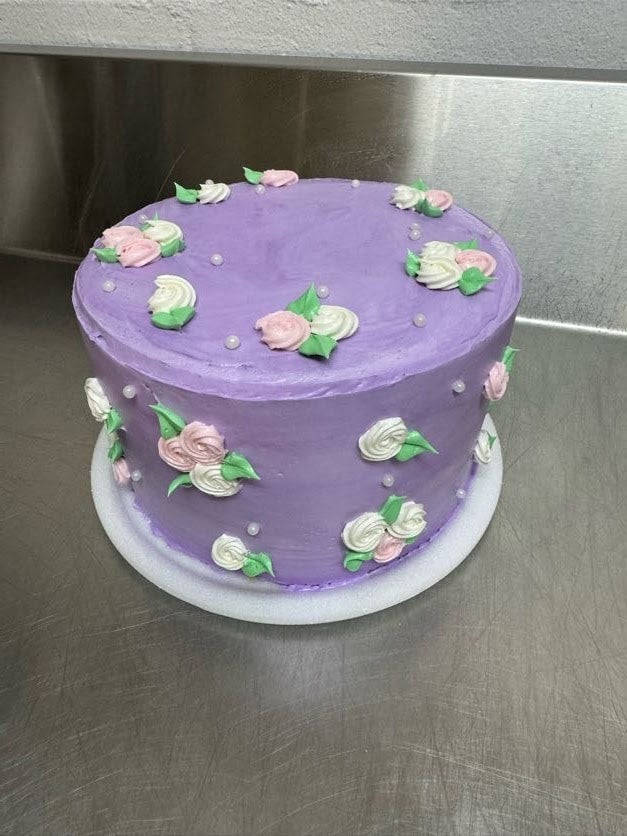 7" Elegant Rose Cake