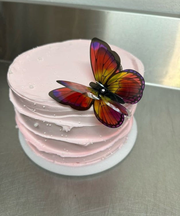7" Butterfly Cake