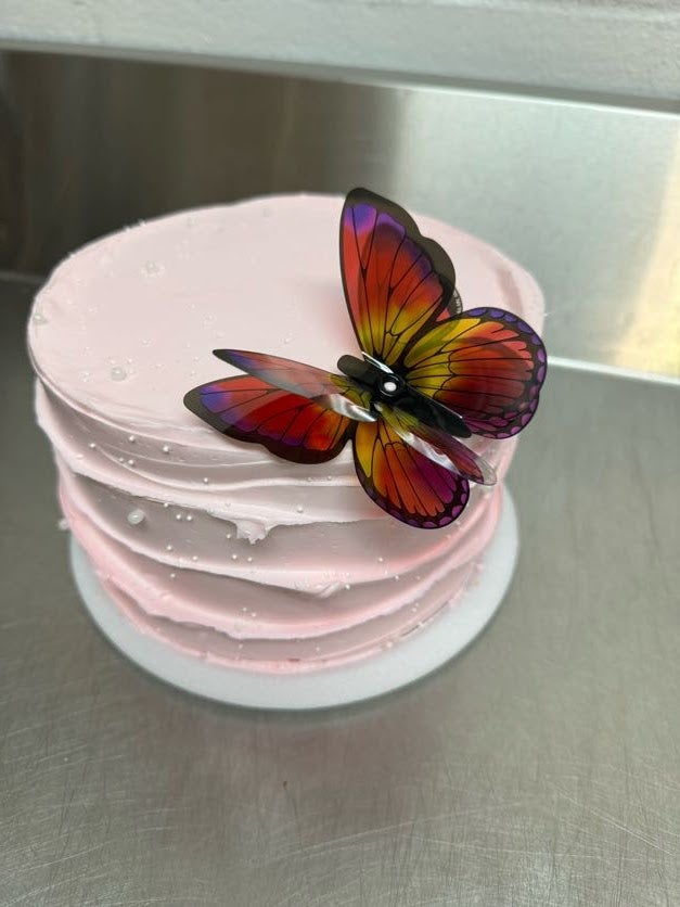 7" Butterfly Cake