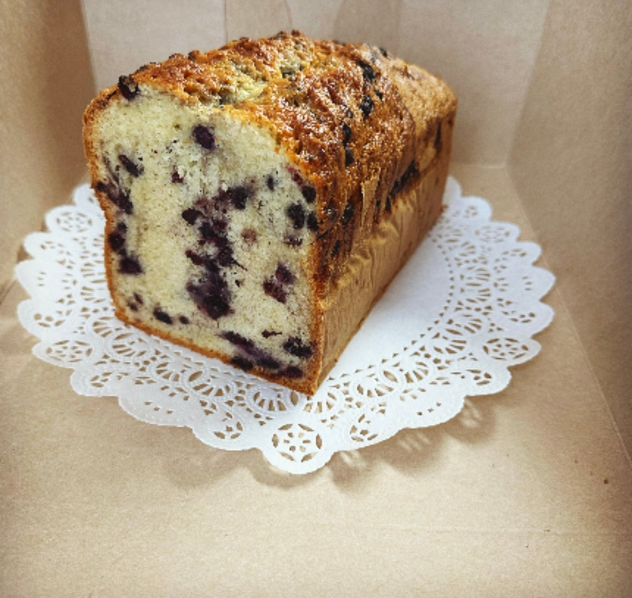 Blueberry Pound Cake