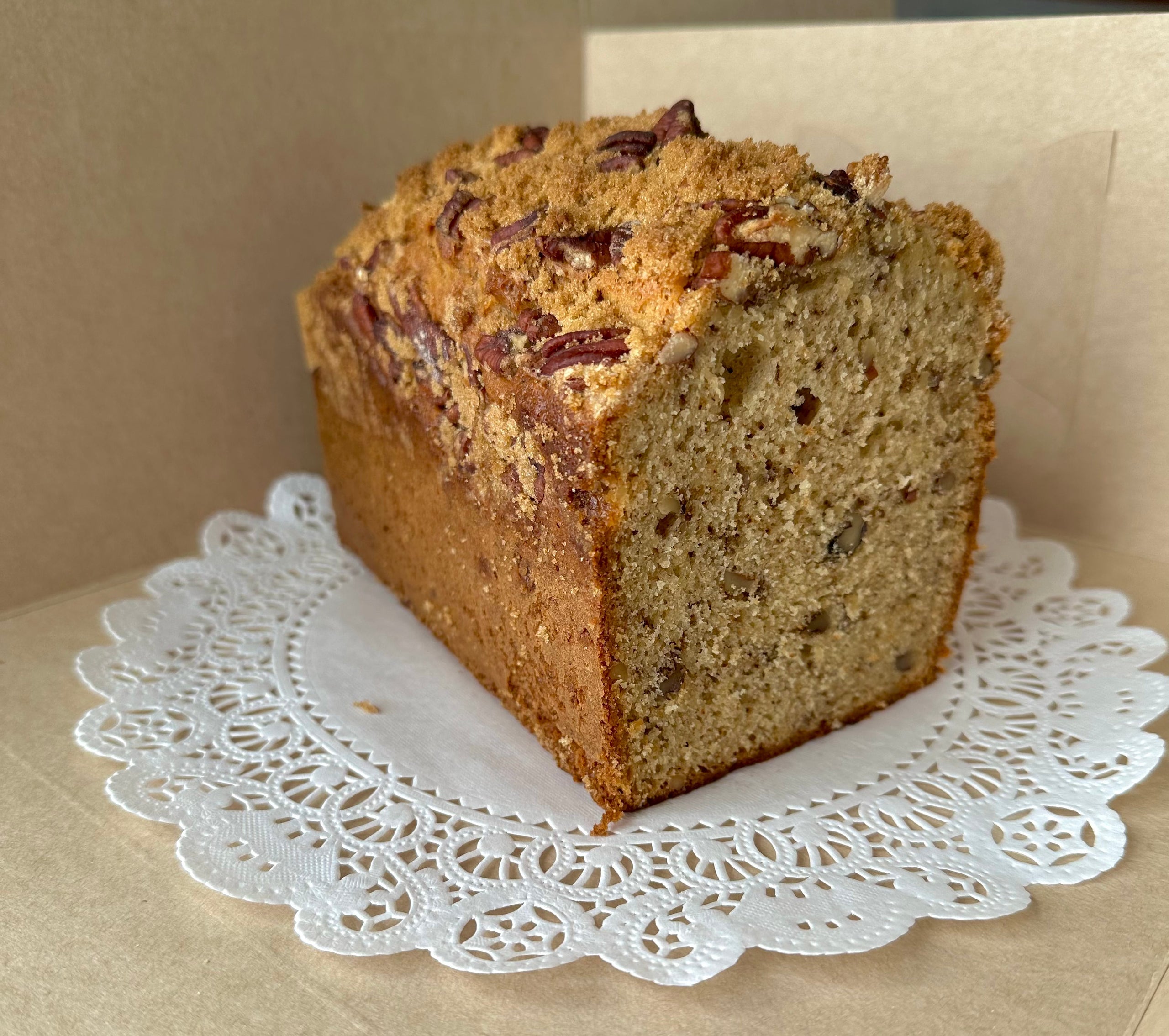 Banana Nut Pound Cake