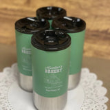 Mueller's Logo Travel Mug with Straw