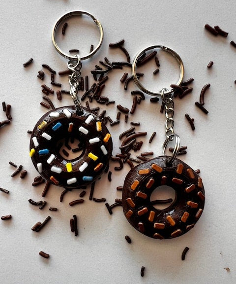 Donut Key Chains