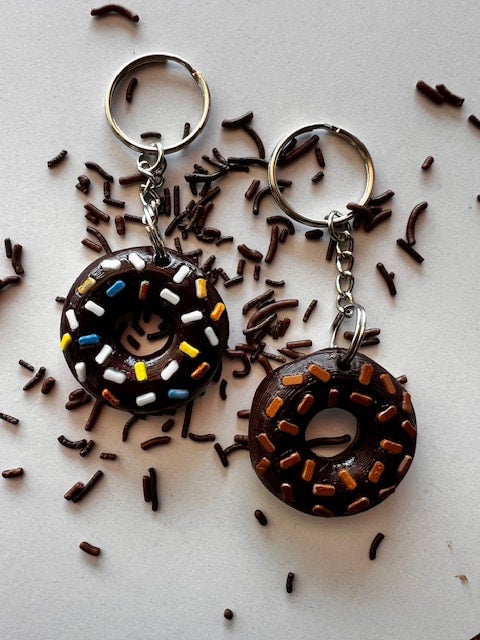 Donut Key Chains