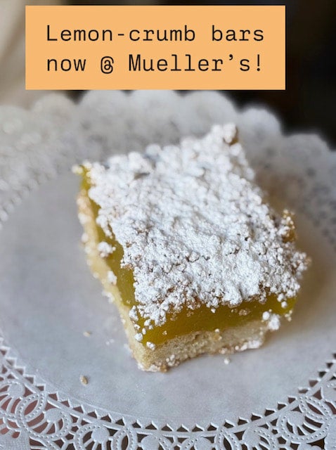 Schnibblins: Lemon Crumb Bars (gluten/dairy/egg free)