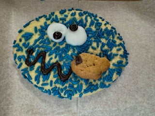 Cookie Monster Cookie