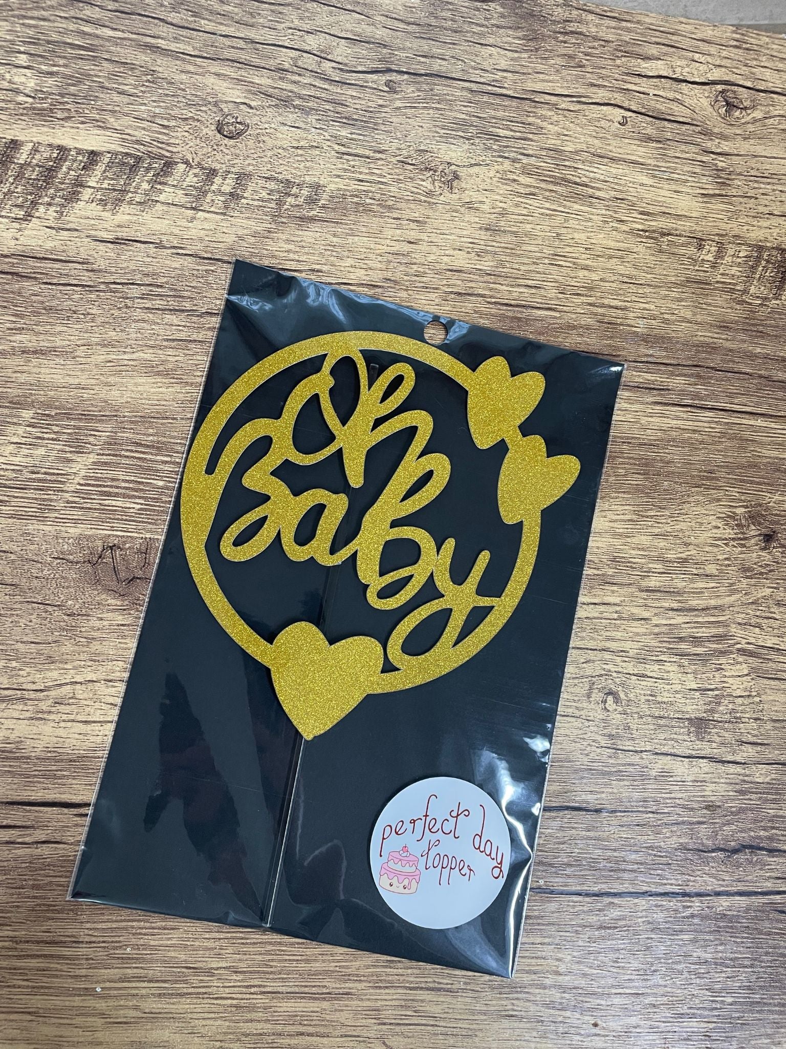 Cake Topper: Baby Shower