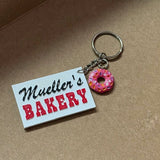 Mueller's Sign Key Chains